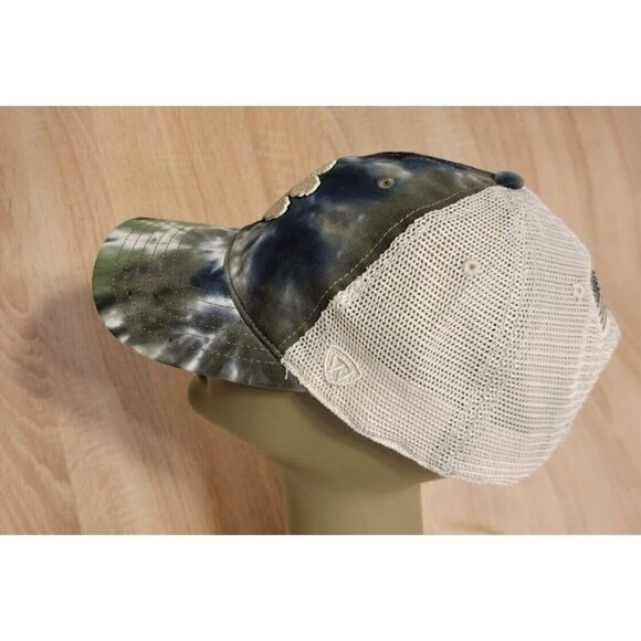 Clemson Tigers Top Of the World Hat Cap Adjustable Snapback OHT Green Tye Dye - Picture 2 of 7